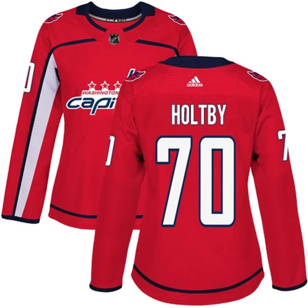 Damen Washington Capitals Trikot Braden Holtby 70 Rot Authentic